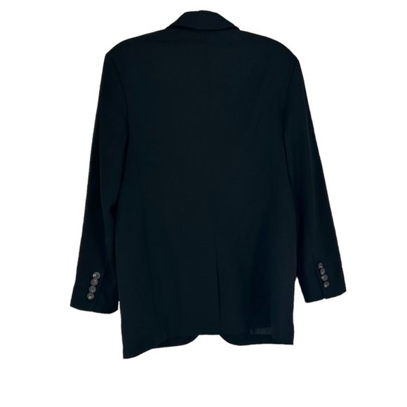NWOT Everlane The ’80s Italian Wool Blazer in Black - Picture 3 of 5